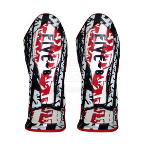 Trọng lượng nhẹ da thể thao bảo vệ ống chân với vải mịn lỗ thông hơi gia cố thiết kế có thể điều chỉnh móc vòng lặp đóng cửa thân thiện với môi - Product Image 6