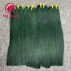 ผมมนุษย์สีเขียวแบบตรงธรรมชาติ เกรดเรมี่ ผมเวียดนาม แบบเย็บสองชั้น น้ำหนัก 100 กรัม - Product Image 5