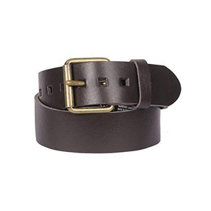 Classique boucle ardillon hommes robe décontracté tous les jours véritable ceinture en cuir végétal haute qualité Double côtés ceintures rotatives - Product Image 3