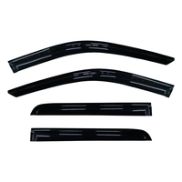 Pare-soleil de fenêtre en acrylique GCS pour Toyota Yaris Cross AC200 2023-ON, ensemble de 4 pièces, protection contre le vent, le soleil et la pluie, avec ruban adhésif double face