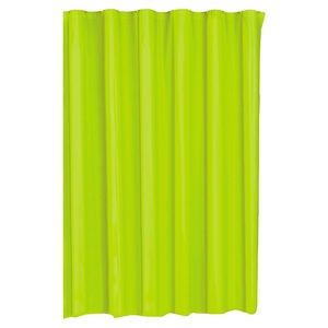 Tenda da Doccia in PEVA Verde e Poliestere - Product Image 1