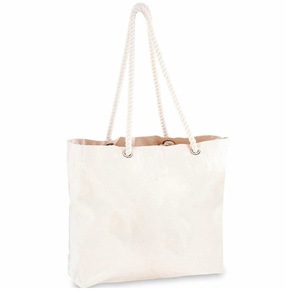 Nouvelle Collection 2022 sac de Shopping en gros, sac fourre-tout en toile personnalisé en coton avec lettre et Logo pour le week-end de plage - Product Image 4