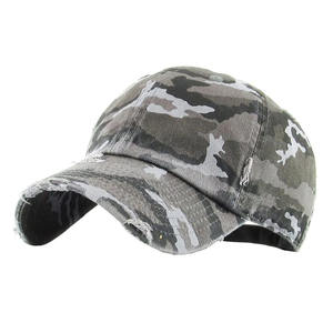 Gorro de 5 Paneles Estilo Dad, Lavado, Desgastado, Impermeable, Informal - Product Image 1