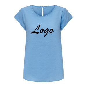 T-Shirts femme 2025 été O cou blanc t-shirts à manches courtes T-shirt femme éponge surdimensionné tenue décontracté femmes t-shirts 100% - Product Image 1