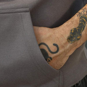 Nueva llegada Sudadera con capucha de moda para hombre con su logotipo aspecto elegante básico nuevo diseño Sudadera con capucha con estilo personalizado - Product Image 4