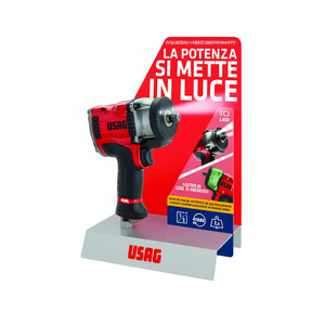 Expositor de mostrador USAG con llave de impacto neumática, exhibición de productos de alta visibilidad para una fácil identificación del cliente - Product Image 2