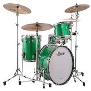NUEVO Juego de Cascos de Batería Ludwigs Classic Maple de 20 Pulgadas Downbeat - Product Image 1