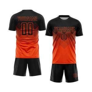 Uniforme de football personnalisé par sublimation, respirant, léger, manches courtes, été, avec impression de logo et support de conception personnalisée - Product Image 3