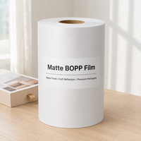 Film BOPP Matte Malachite untuk Kemasan Kotak, Kemasan Kotak Kue, Percetakan, Film Laminasi Thermal Glossy Matte, Film Laminasi