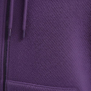 Logo personnalisé hommes fermeture éclair survêtement vêtements de sport entraînement de gymnastique ensemble décontracté Streetwear veste de survêtement et pantalon tenue - Product Image 4