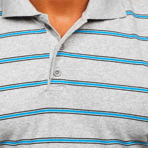 Vente en gros de polos vierges de haute qualité avec logo brodé personnalisé polos en coton unisexe personnalisés pour hommes, tenue décontractée - Product Image 4