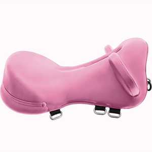 Sillín de caballo de cuero sintético inglés de diseño personalizado más buscado embalaje duradero ligero más vendido resistencia KGN - Product Image 5