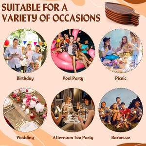 จานไม้รูปใบไม้สุดหรู เป็นมิตรกับสิ่งแวดล้อม ของขวัญทางธุรกิจ เครื่องครัว ทำความสะอาดง่าย - Product Image 5