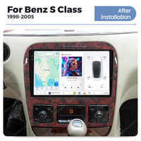 MEKEDE Android voiture multimédia autoradio stéréo DUDU 2K écran tactile unité de tête voiture-play pour BENZ classe S W220 1998-2005