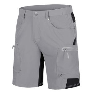 Ropa informal para hombre, pantalones cortos de entrenamiento para hombre, pantalones cortos Cargo de verano con varios bolsillos, pantalones cortos de cintura elástica personalizados de alta calidad para hombre - Product Image 1