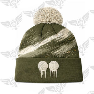 Wholesale Custom Y2K Beanies Designer <b>Knitted</b> Winter Wool Hats with Embroidered Logo Acrylic Bobble Hats - Product Image 6