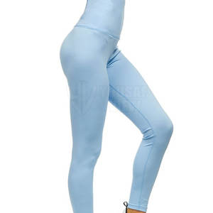 เลกกิ้งเอวยางยืดสำหรับผู้หญิงเลกกิ้งสำหรับเล่นโยคะโลโก้แบบกำหนดเอง - Product Image 4