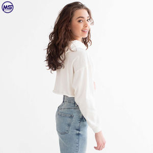 Impression de logo personnalisé de haute qualité en gros dernière conception vêtements d'hiver respirants sweats à capuche pour femmes - Product Image 4