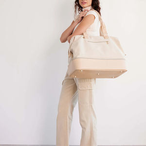 Logo personnalisé Sacs de Sport pour Femmes Voyage Sac Fourre-Tout Formation Danseuse Sport Fitness Sacs avec Compartiment à Chaussures Porte-Tapis Personnalisé - Product Image 2