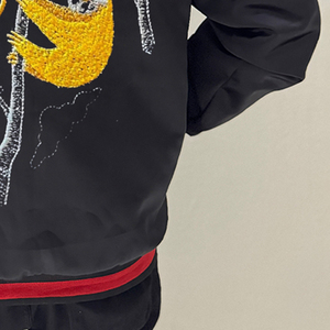 Blouson Bomber Homme Tendance Automne – Style Hip-Hop Ample pour Garçons – Fournisseur OEM – Blouson d'Hiver pour Garçons - Product Image 3