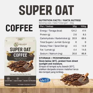 Bebida Vegetal Super Oat de Cacao/Café, Alta en Fibra Dietética, 210g - Product Image 3