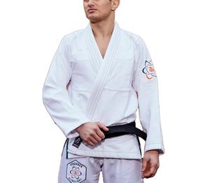 Kimono BJJ para adultos de la mejor calidad, liso teñido, 100% algodón, bordado directo, chaqueta tejida con perlas, pantalones Rip Stop, Bjj Gis a los mejores precios - Product Image 1
