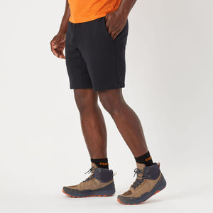 Vente en gros Short cargo uni en dentelle pour hommes Taille élastique Respirant Confortable Tissu éponge en coton Streetwear Décontracté - Product Image 4