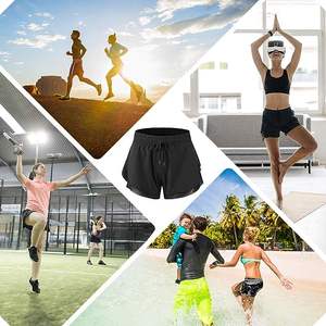 Short de sport respirant OEM pour femmes Short de fitness en maille à séchage rapide Short de sport personnalisé de haute qualité pour la course à pied Yoga pour femmes - Product Image 4