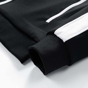 Conjunto Deportivo Informal de Dos Piezas para Hombre, Personalizado, con Capucha, de Poliéster/Algodón, Transpirable, con Cremallera Completa - Product Image 3