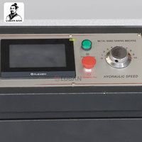 LUABNSAW GZ4250 500mm Machine à ruban horizontale à double colonne entièrement automatique CNC Contrôlée par PLC Moteur 5,5 kW pour le traitement des métaux