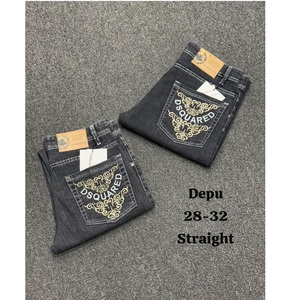 Jeans droits classiques pour femmes pantalons en denim personnalisés pour tenue décontractée disponibles au prix d'exportation du fournisseur indien - Product Image 4