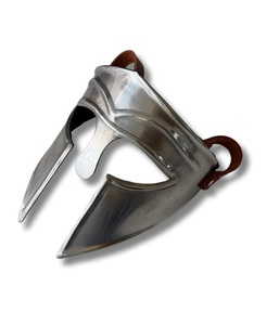 Casque grec corinthien Masque facial Accessoire de costume de guerrier spartiate ancien pour Halloween Cosplay et fêtes - Product Image 5