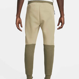 กางเกงสตรีทแวร์ฮิปฮอปทรงตรงลำลองสำหรับผู้ชาย ผ้าแคนวาสหนานุ่ม ผสมผ้าฝ้ายบุขนด้านใน มีเชือกผูก ระบายอากาศได้ดี - Product Image 2