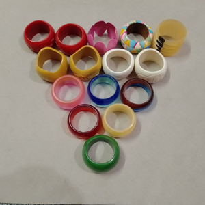 Juego de servilleteros de forma redonda multicolor y resina de nuevo estilo, vajilla para restaurante, vajilla usada, el mejor diseño para el hogar y la cocina - Product Image 6