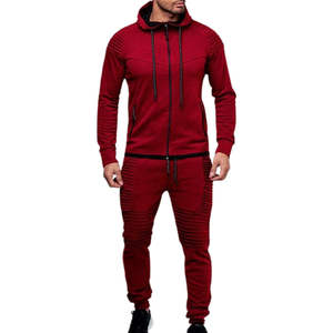 ชุดวอร์มสำหรับวิ่งของผู้ชายไซส์พิเศษชุดวอร์มผ้าคอตตอนผ้าฟลีซแบบออกแบบได้ตามที่ต้องการ - Product Image 3