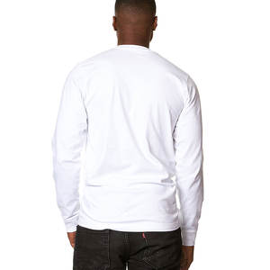 Bella เสื้อยืดคอกลมแขนยาวผ้าฝ้าย100% พอดีตัวระบายอากาศ - Product Image 4