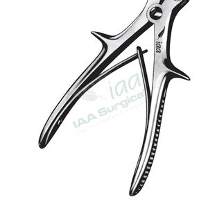 Rongeur de Hueso Beyer de Alta Calidad, Curvo, Acabado Dall, Doble Resorte, Acero Inoxidable Alemán - Product Image 6