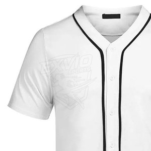 Uniforme de baseball pour hommes, coupe ajustée, vente chaude, personnalisez votre propre tenue d'équipe, uniforme de baseball à séchage rapide - Product Image 4