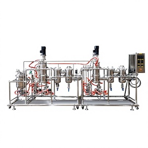 Equipo de Destilación Molecular de Vía Corta de Acero Inoxidable MDS-20CE, Evaporador de Película Delgada para Refinación de Aceites Esenciales - Product Image 1
