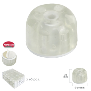 Guarnizione per Porta in Plastica Trasparente o/30 mm. x 23 mm. (Alt) - Product Image 1