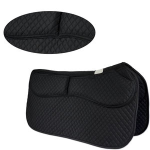 Tapis de selle en coton Tapis de selle de cheval de dressage Tapis de selle de cheval de conception personnalisée de produits de cheval en gros - Product Image 5