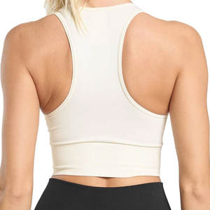 Camisetas sin mangas hechas a medida para mujer para entrenamientos de gimnasio, ropa deportiva de verano, camiseta de entrenamiento - Product Image 6
