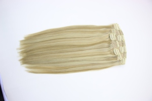 Extensiones de Cabello con Clip, Cabello Humano Remy Vietnamita, Natural, Grueso, con Puntas Completas, 100g, Doble Trama a Máquina, para Mujeres, Uso Diario y Bodas, Lo Mejor - Product Image 4