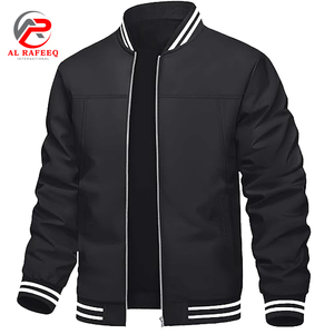Mode Vestes Qualité Doublure Personnalisé Chenille Patchs Letterman College Hommes Bomber Baseball Coupe-Vent Laine Varsity Veste - Product Image 1