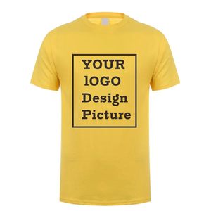 เสื้อยืดสำหรับผู้ชายเสื้อผ้าแฟชั่นแขนสั้นผ้าฝ้าย100% ขนาดใหญ่พิเศษออกแบบโลโก้ได้ตามต้องการ - Product Image 3