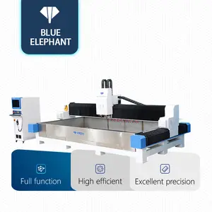 Automatischer Werkzeug wechsel CNC-Stein maschine Doppelprozess-Steins chnitz maschine mit Kanten-und technischen Funktionen