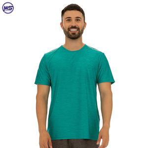 Demi-manches Pakistan Made Design OEJM ODM 2025 Poids léger Meilleure qualité Hommes T-shirt en couleur unie - Product Image 4