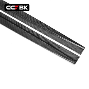 Pour BMW G30 G31 520i 530i 540i <span class=keywords><strong>540d</strong></span> 550i 550d F90 M5 Competition CS 2017-2023 Jupes de pare-chocs latérales en fibre de carbone sèche 51192412409 - Product Image 6