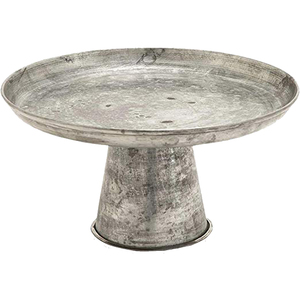 Manufacturer & Wholesaler Metal Iron Galvanized <b>Cake</b> Serving <b>Stand</b> Metal Iron Galvanized 3 Tier <b>Cake</b> <b>Stand</b> - Product Image 2
