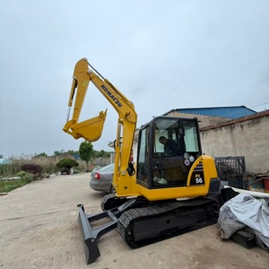 Excavadora Komatsu PC56 Usada Original con Sistema de Motor Estable, Excavadora Mini Komatsu PC55MR PC56-7 de Segunda Mano Lista para Enviar - Product Image 4